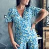 Combi Pantalon, Combi pantalon bleu
