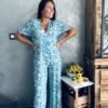 Combi Pantalon, Combi pantalon bleu