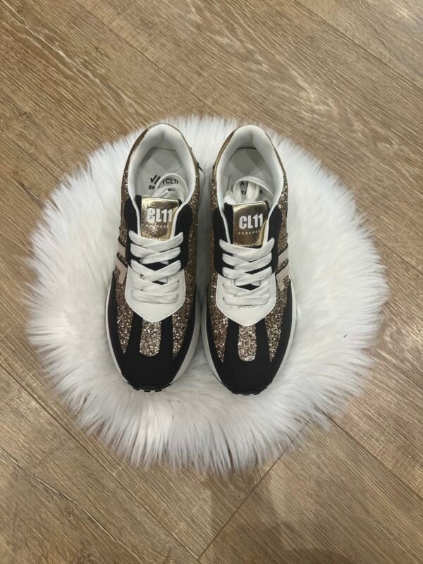 Basket CL11 - Modèle 93 Choco Glitter