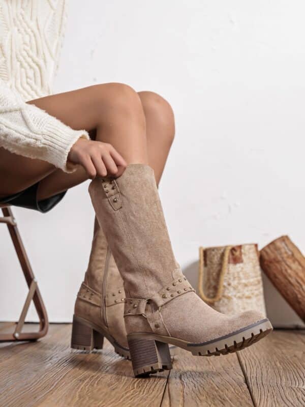 Botte - Modèle Taupe