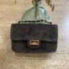 Sac en cuir Suédine marron – Modèle Carolina