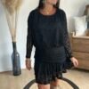 Robe noire dentelle – Modèle Niko