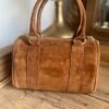 Sac en cuir Suédine camel – Modèle Tiffany