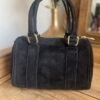 Sac en cuir Suédine noir – Modèle Tiffany