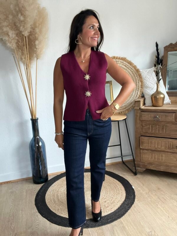 Jean mom fit brut - modèle Elodie