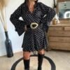 Robe courte à pois - Modèle Bobby