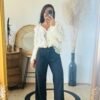 Pantalon fluide noir - Modèle Dylan