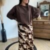 Jupe longue imprimée - Modèle Isis