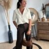 Gilet beige  – Modèle Brie