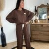 Pantalon jogging choco - Modèle Louna