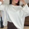 Pull écru – Modèle Coralie
