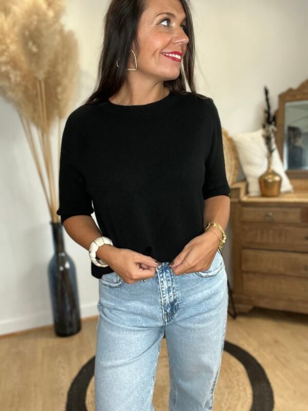 Pull noir  – Modèle Eleonore