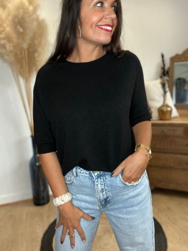 Pull noir  – Modèle Eleonore
