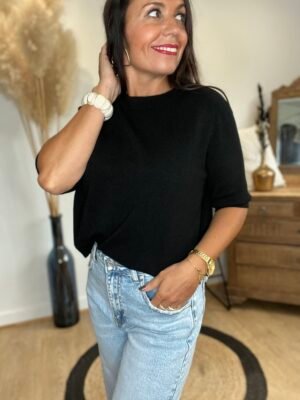Pull noir  – Modèle Eleonore