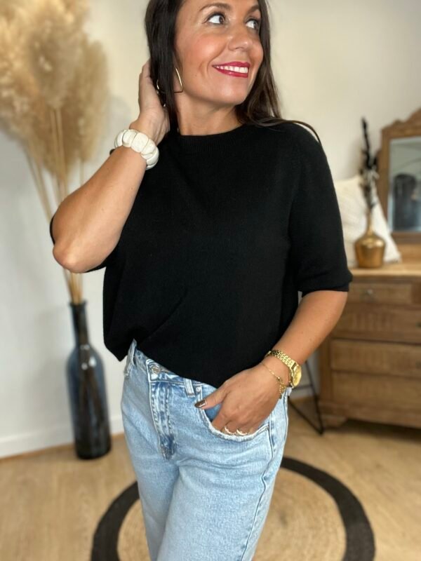 Pull noir  – Modèle Eleonore