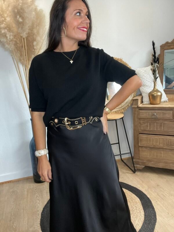 Pull noir  – Modèle Eleonore