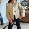 Trench court beige - Modèle Warren