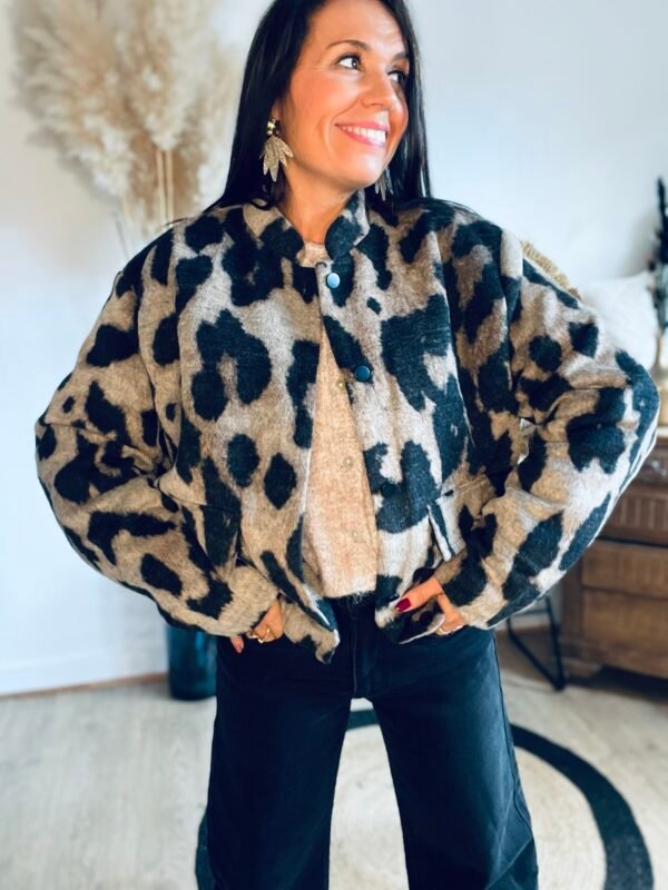 veste bombers imprimé animal veste bombers imprimé animal