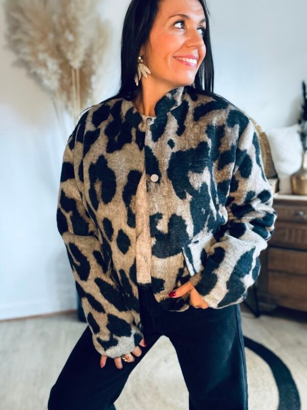 veste bombers imprimé animal veste bombers imprimé animal