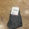 Chaussettes paillettes gris foncé  - Modèle Chaton