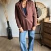 Blazer marron - Modèle Bahia