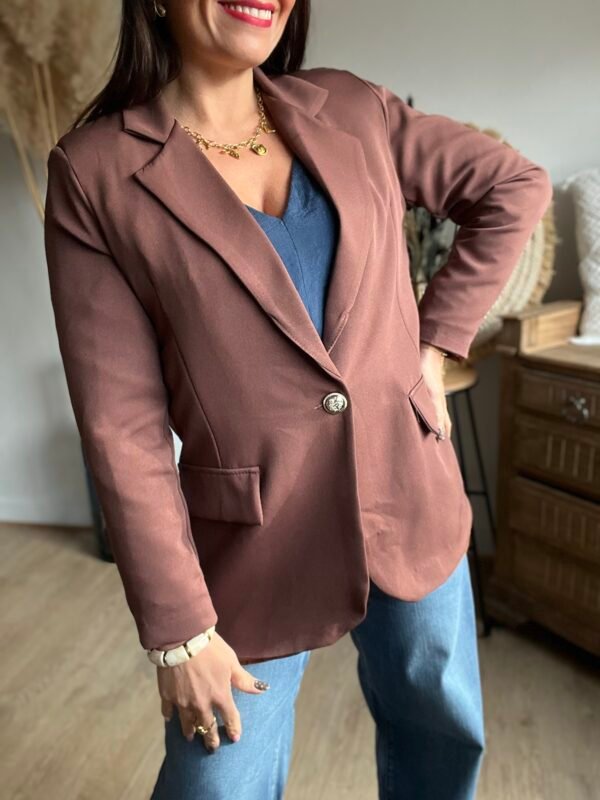 Blazer marron - Modèle Bahia
