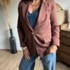 Blazer marron - Modèle Bahia