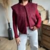 img_2750 Gilet sans manches bordeaux – Modèle Blanche
