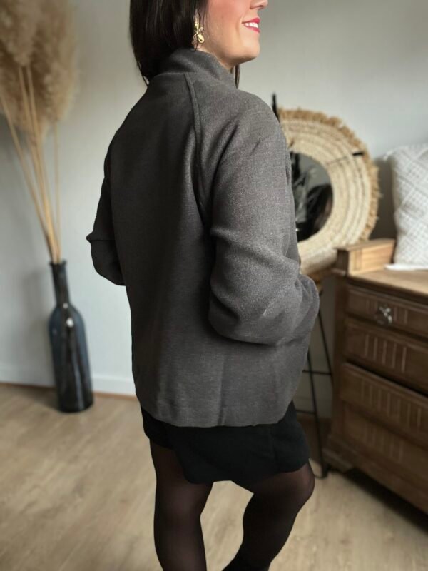 Veste grise courte - Modèle Moira