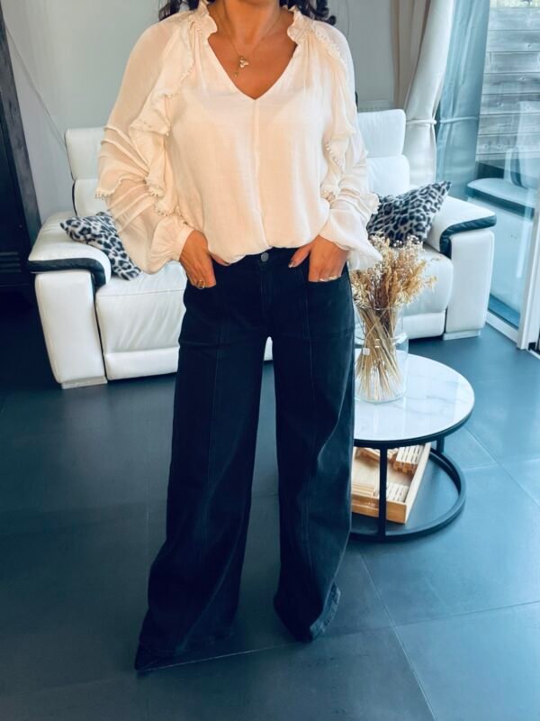 jean palazzo noir Jean palazzo noir - Modèle Ricky