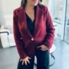 Blazer bordeaux - Modèle Bahia