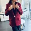 Blazer bordeaux - Modèle Bahia