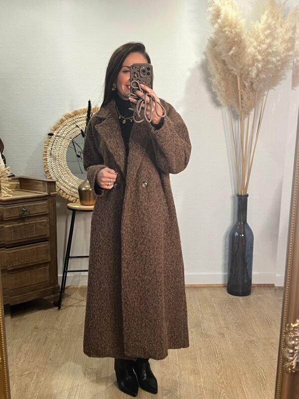 img_3870 Manteau long marron – Modèle Marion