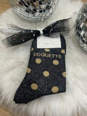 chaussette paillettes coquette Chaussettes à Paillettes coquette