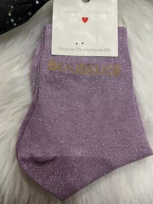 chaussettes a paillettes boudeuse Chaussettes à Paillettes boudeuse