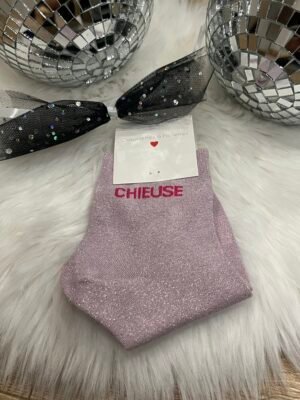 chaussettes a paillettes chieuse Chaussettes à Paillettes chieuse