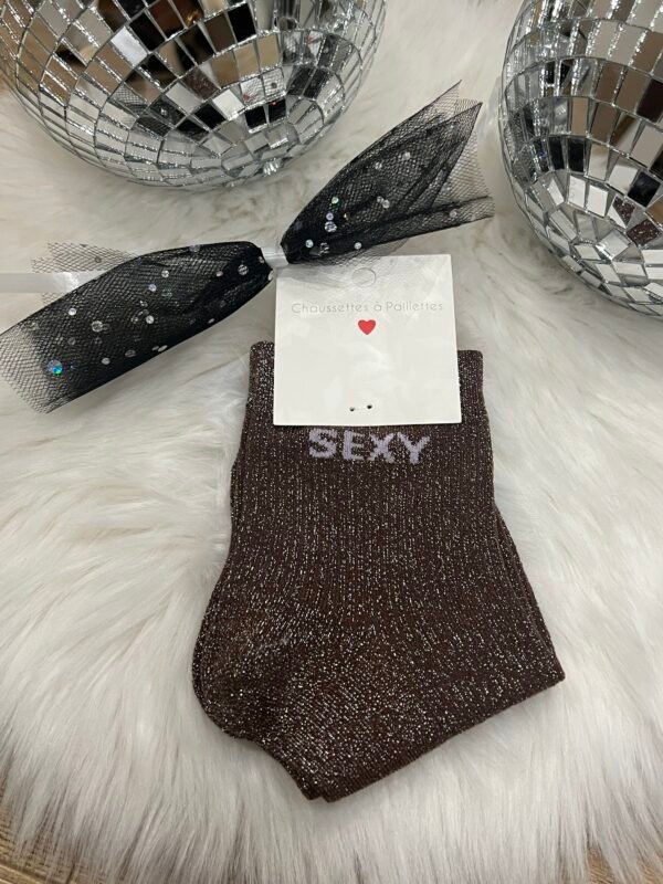 chaussettes a paillettes sexy Chaussettes à Paillettes sexy