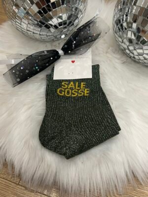 chaussette a paillettes sale gosse Chaussettes à Paillettes sale gosse
