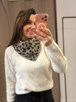 Tour de cou triangle - Modèle Tania