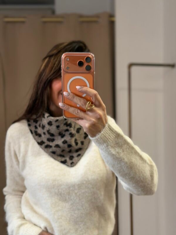 Tour de cou triangle - Modèle Tania