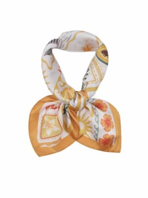 Petit foulard carré – Modèle Manolo