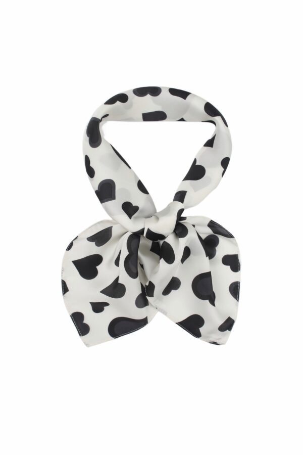 Petit foulard carré – Modèle Love