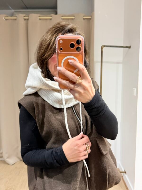 img_1143 Cagoule écru – Modèle Lucile