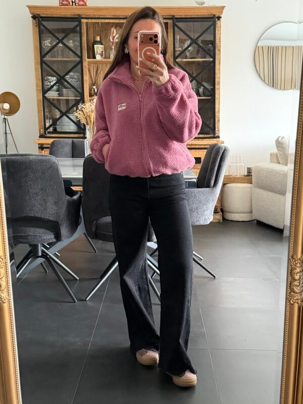 Veste polaire vieux rose - Modèle Paddinton