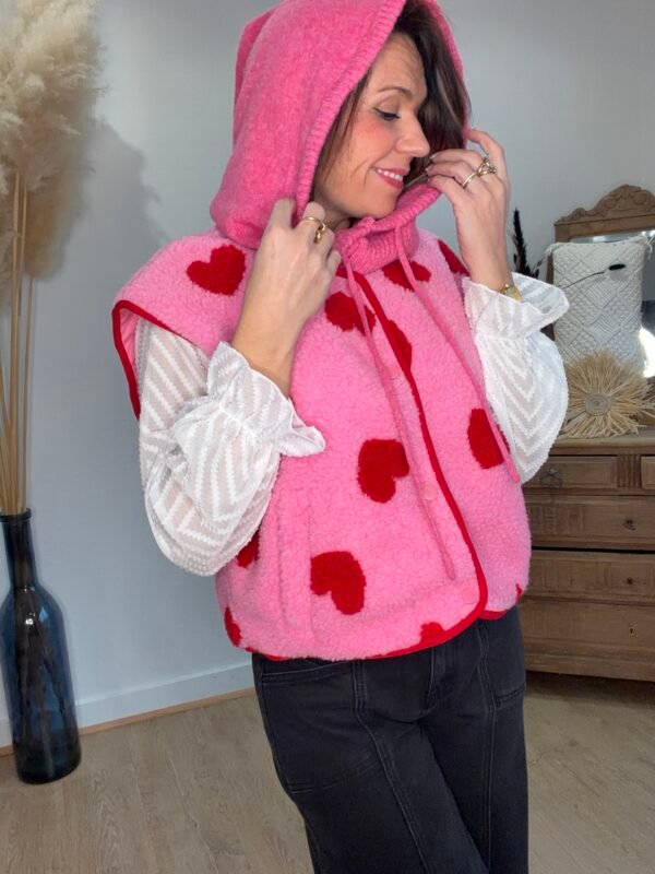 img_1537 Cagoule rose fushia – Modèle Lucile