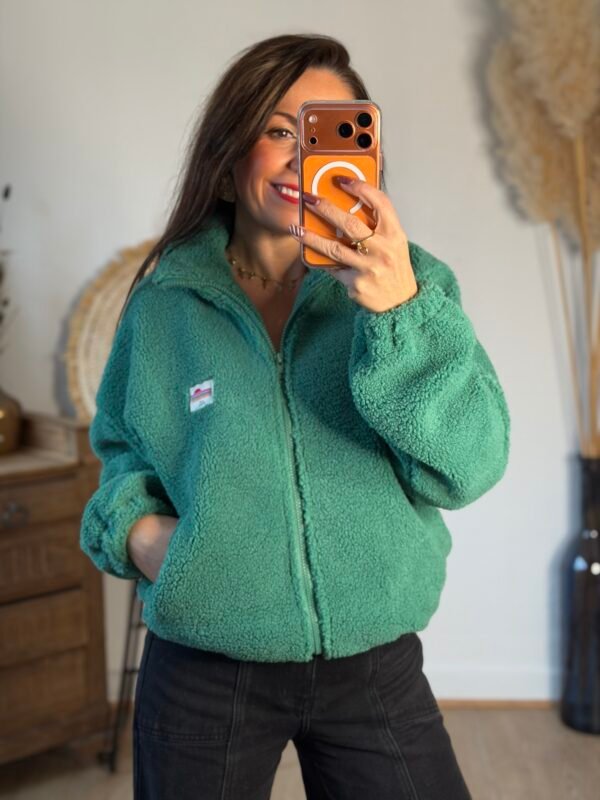 Veste polaire vert  - Modèle Paddinton