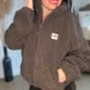 Veste polaire chocolat - Modèle Paddinton