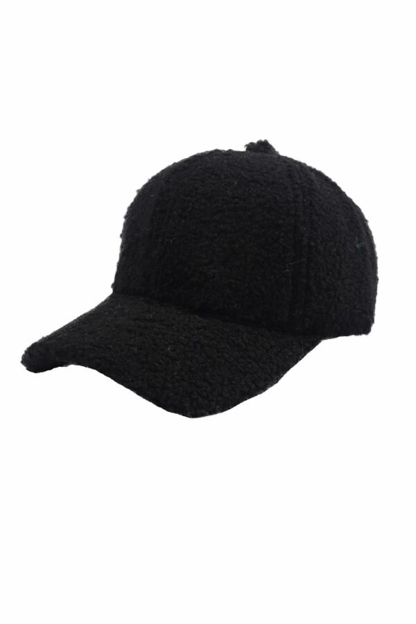 Casquette noire - Modèle Teddy