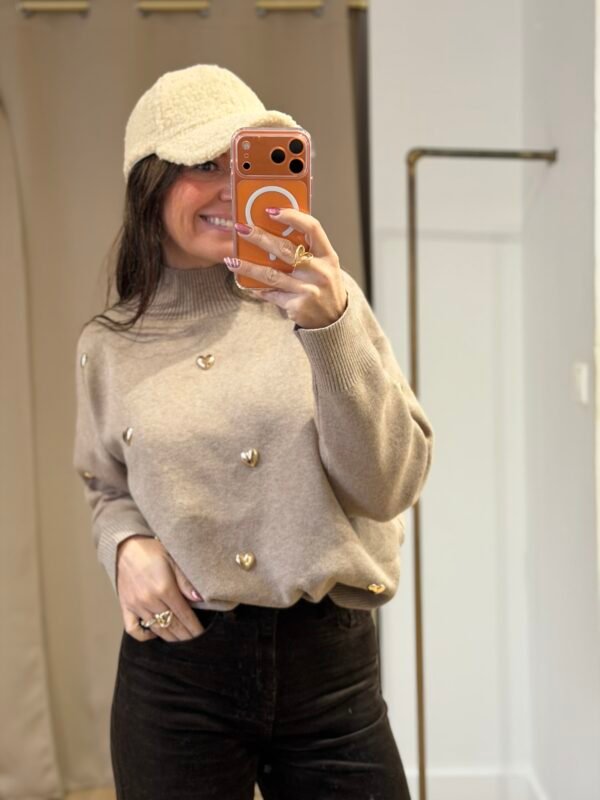 Casquette beige - Modèle Teddy