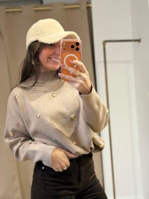 Casquette beige - Modèle Teddy